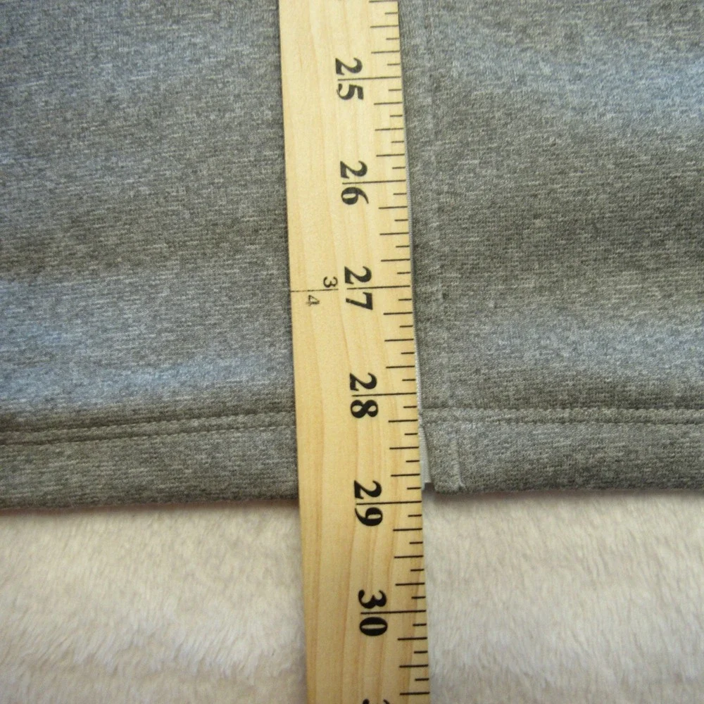 The North Face Full Zip Hoodie Mens XXL Gray Orange Logo Activewear
